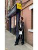 American Retro Petite Maillard Coffee Spring Jacket