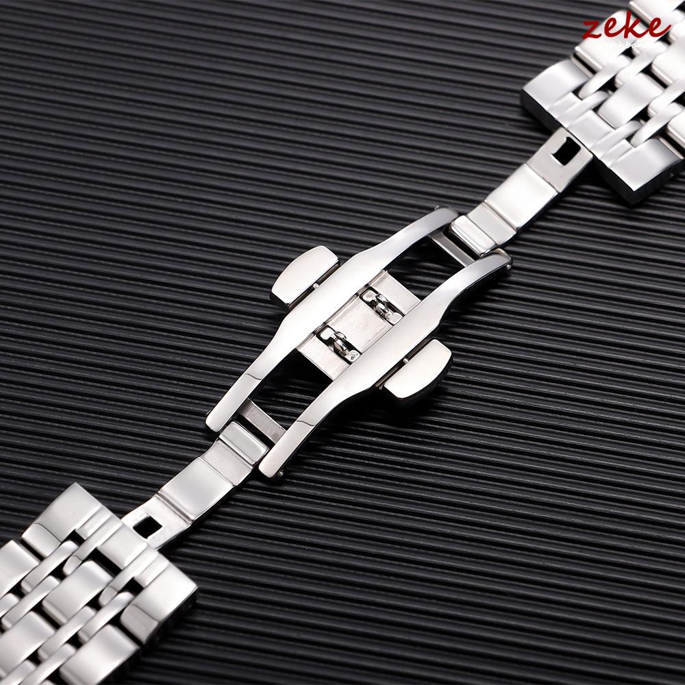 Solid Stainless Steel Band 16mm 18mm 19mm 20mm 21mm 22mm Universal Smartwatch Replacement Strap Bracelet Business Watchband Belt