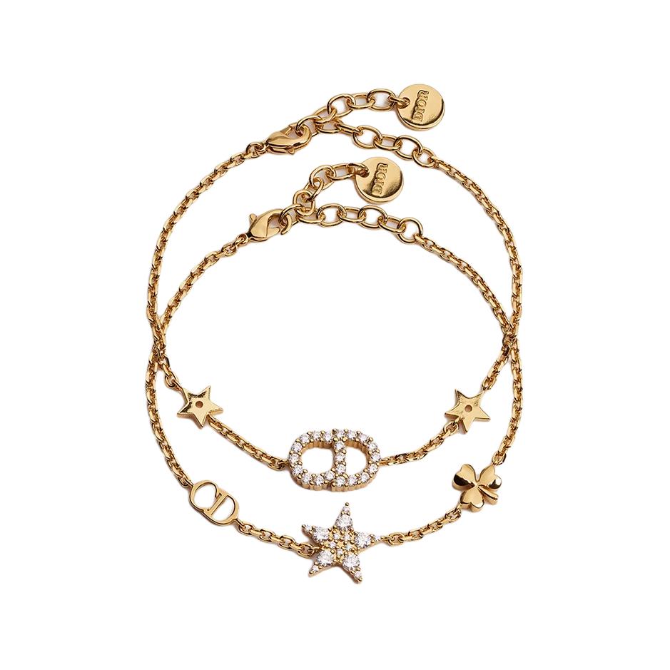 

Dior Suit Cd Signature Cubic Zirconia Gold Plated Metal Bracelet Unisex Bracelet B3105WOMZI_D301 F,Gold