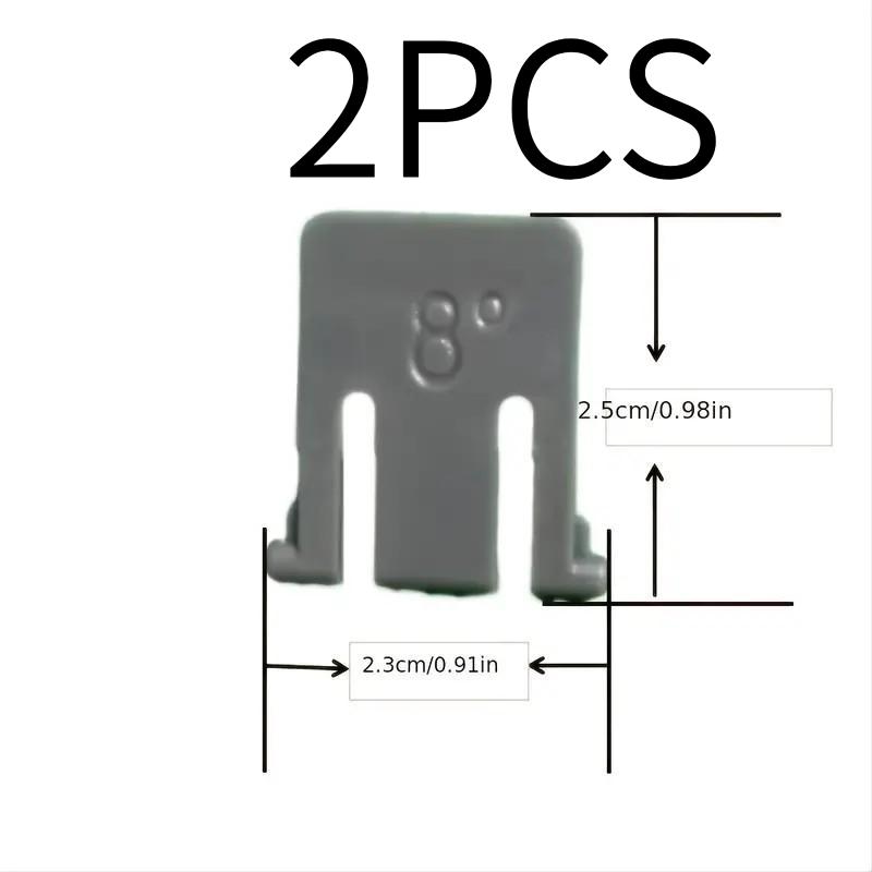 2pcs Keyboard Bracket Leg Stand Replacement Repair Parts For Wireless Keyboard Rack Foot Stand