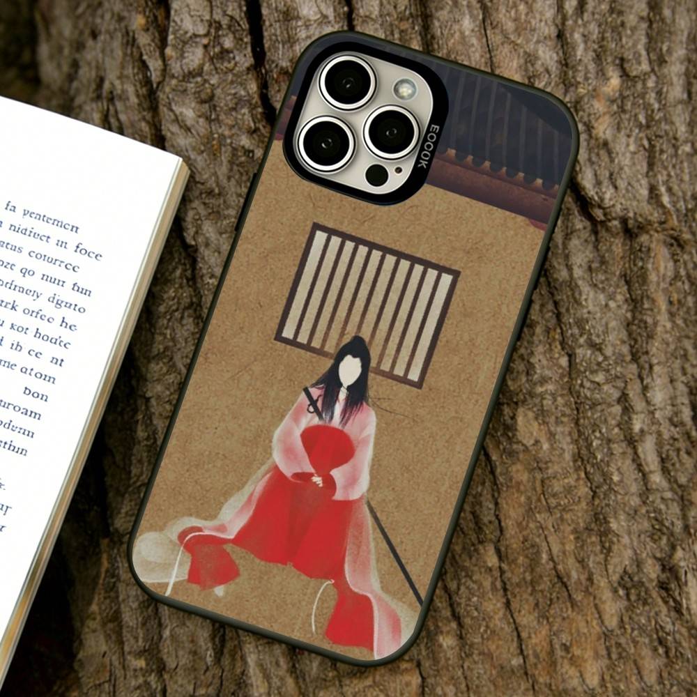 Faceless illustration Phone Case For iPhone 17,16,15,14,13,12,11 Plus,Pro Max,XS,Colorful Silver Phone case Funda Cover