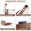 Crossbody Bags for Women Trendy Vegan Leather Hobo Handbags Fashion Shoulder Purse with Adjustable Guitar Strap