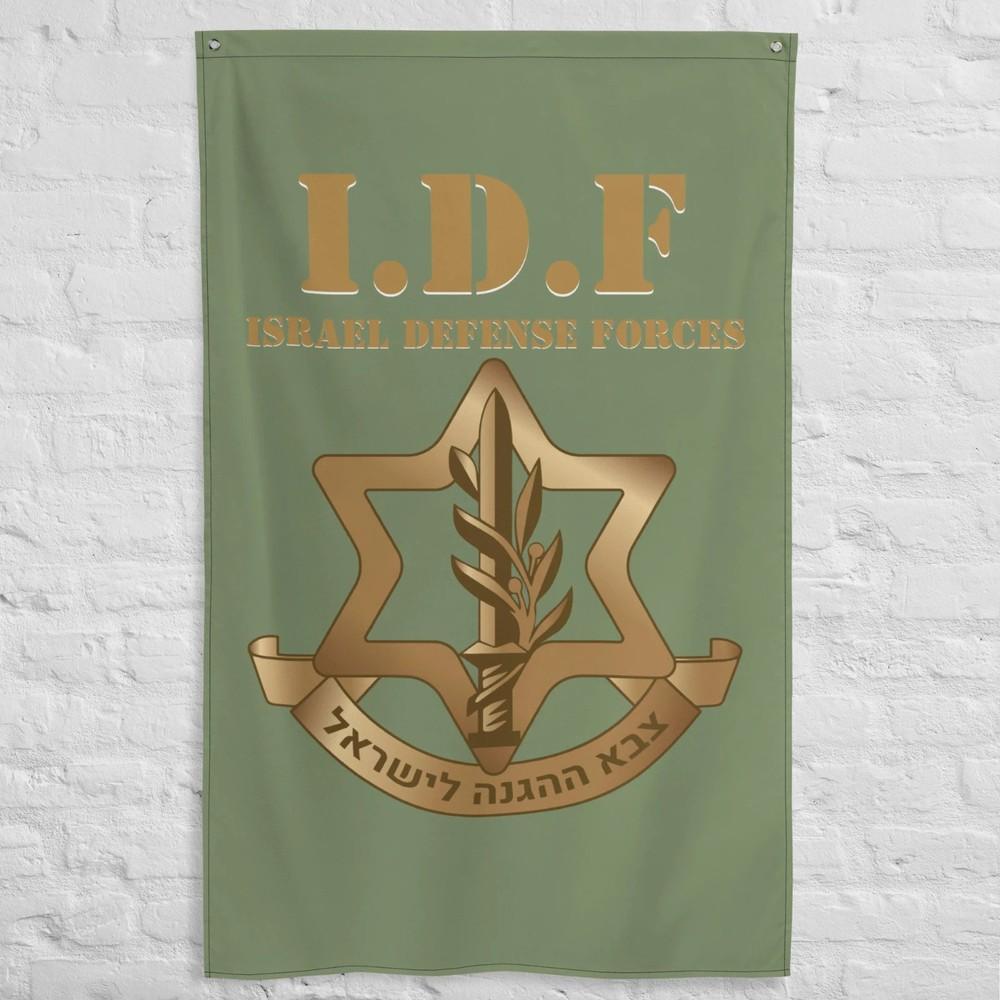 Israel Flag IDF Israel Defense Forces Banner Jewish Flag Stand With Israel Unisex T-Shirt XXXXL
