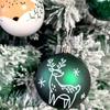 16/45PCS Plastic Christmas Ball Set Electroplated Snowflakes Christmas Tree Balls Painted Hanging Xmas Ornament Ball Storefront