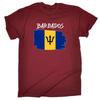 Barbados Country Flag Nationality Supporter Sports Mens T Shirt