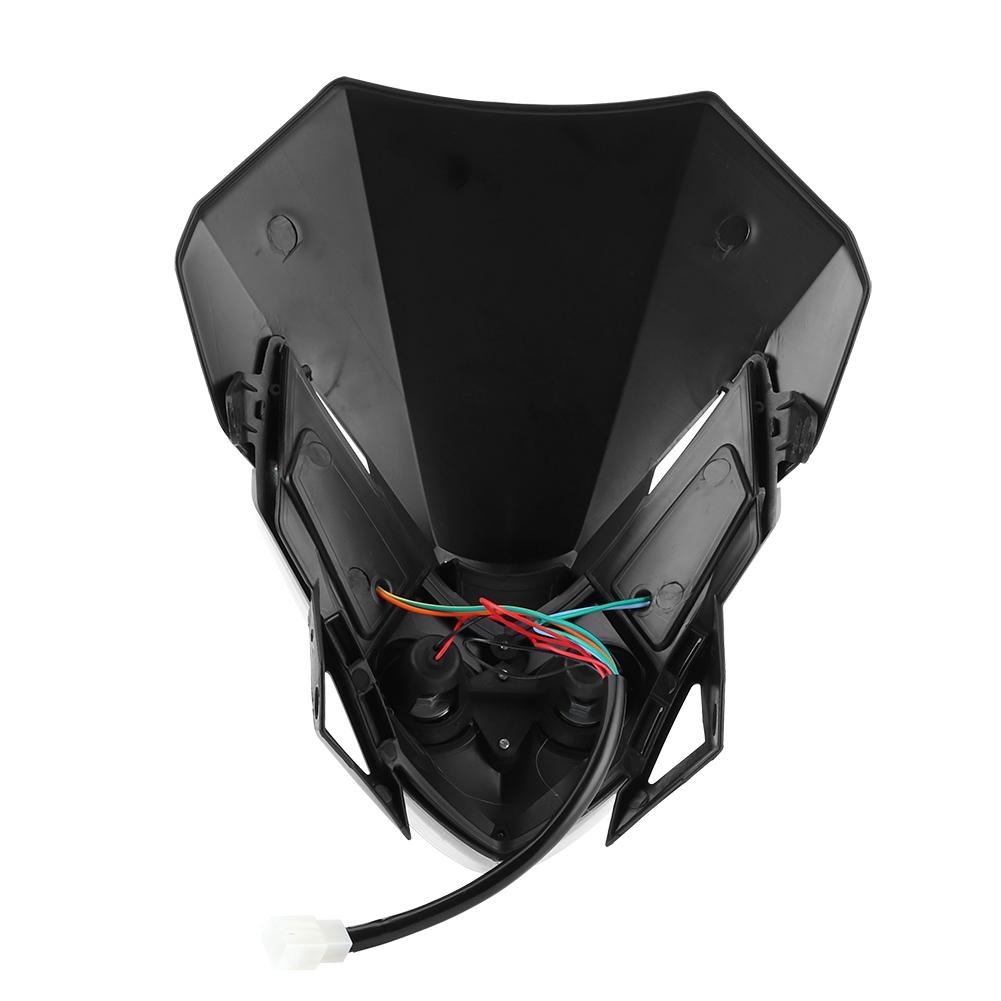 DC12V Dirtbike Motorsykkel LED Hovedlykt Sport Custom Kåpelykt Universell