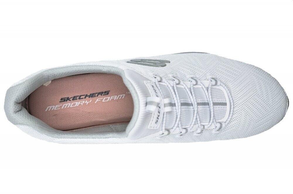 Sneakers Skechers Summits Artistry Chic Weiss Silber