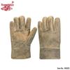 Cowhide Heat & Puncture Resistant Welding Gloves - Fireproof, Wear-Resistant, Ideal for Construction & Camping.