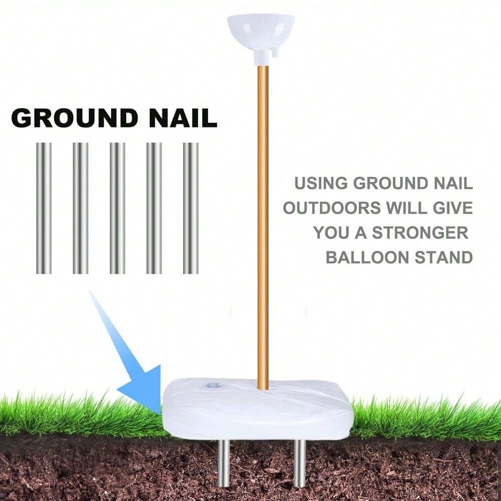 1 Set Balloon Arch Kit DIY Arbitrary Bending Shape Arch Stand Kit with Water Filled Base Idear for Mother Day Wedding Party