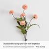 Herbst Löwenzahn & Chrysanthemen Seidenblumenarrangement mit Hortensie Kugel