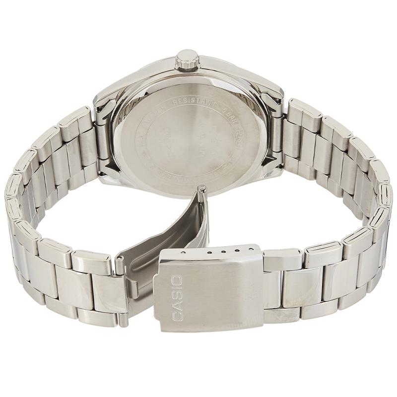 Casio Standard Series Minimalist Versatile White Business Quartz Movement Stainless Steel Strap Watch Women watches Silver LTP-1302D-7BV