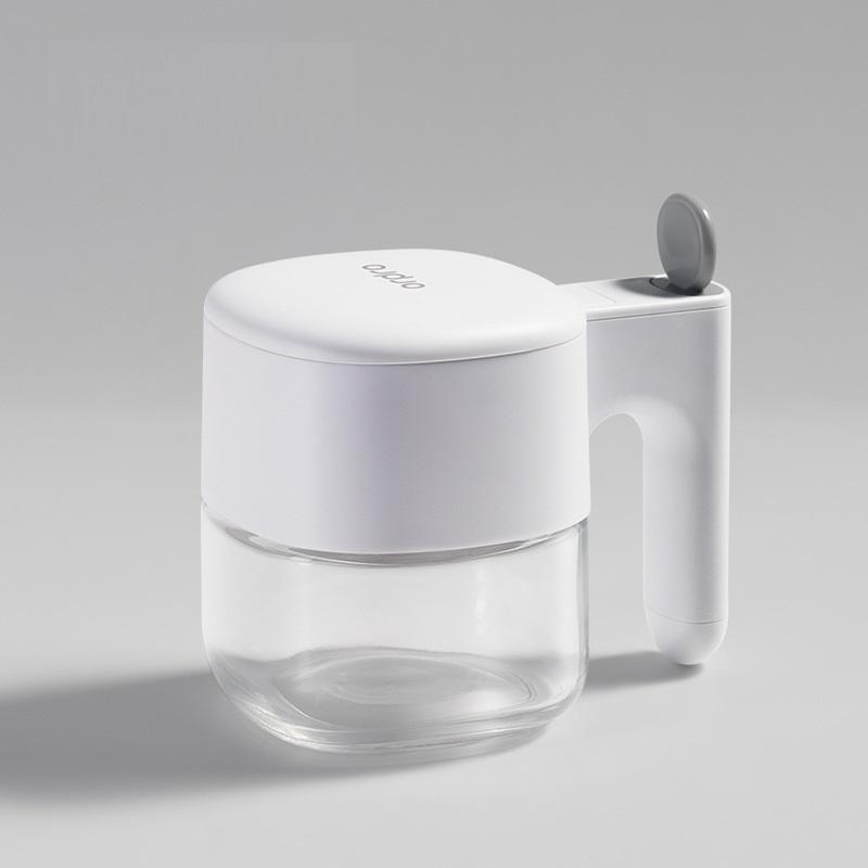 

Sealed Open Spice Container Food Grade Transparent Food Storage Container Household Portable Seasoning Storage Tray 3