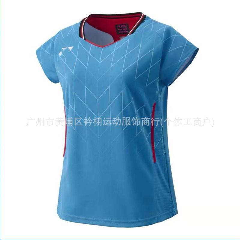 Womens Quick-Dry Short Sleeve Sport Shirt Badminton Tennis Running Cycling Breathable Athletic Top