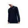 Nike Logo Knopf Langarm Poloshirt Herren Oberteile Obsidian DN2345-451