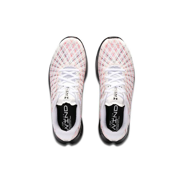 Under Armour Flow Velociti Wind CN Fitness Cushioning Comfortable Sports Fabric Low-Top Training Running Shoes Men sneaker White 3025204-100