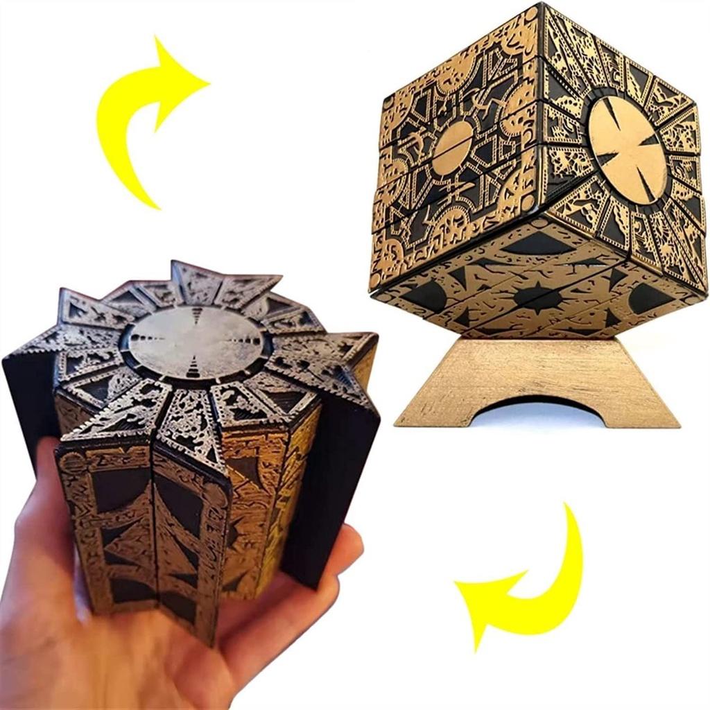 Lock Puzzle Box Creative And Durable Puzzle Cube For Puzzle Lovers And Brain Teaser Fans Handmade With Abs Material