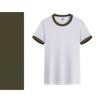 Summer Kids' Cotton Crew Neck Short Sleeve T-shirt with Custom Logo - Lightweight Solid Color Uniform Base Layer