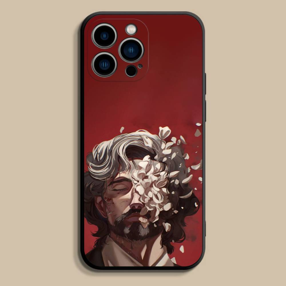 Game E-Expedition 33 Phone Case Silicone Black Soft For iPhone 17,16,15,14,13,12,11,Pro,Max,Plus,E,SE4,Air,Mini iPhone12mini