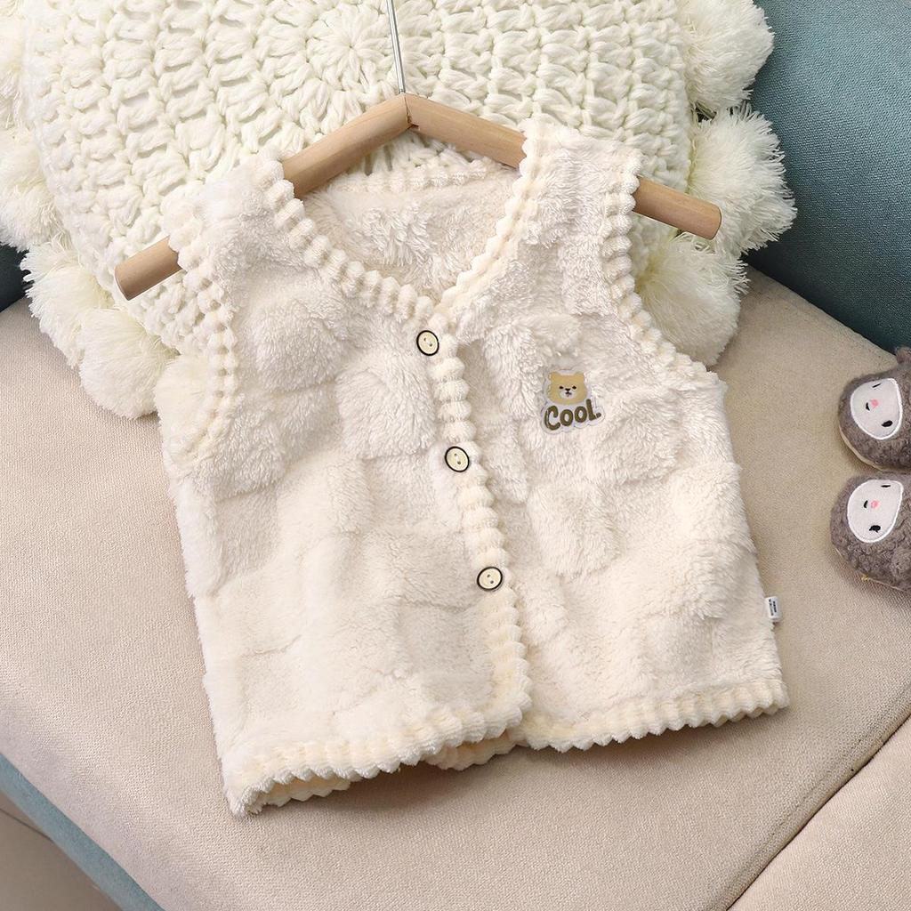 Infant Fleece Vest: Spring & Autumn Warmth for Boys & Girls