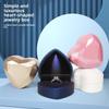 Heart-shaped Led Lighted Jewelry Box, Diamond Ring Gift Storage Packaging Box, Ring Box