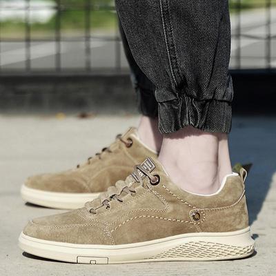 Luxury Men Casual Shoes Pig Skin Flat Men Sneakers Genuine Leather Business Running Shoes for Men Autumn 2025 New Tennis Shoes