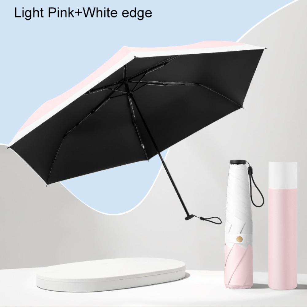 Carbon Fiber Ultra-light Folding Sun Umbrella Sun and Rain Both Use Pocket Pencil Umbrella Outdoor