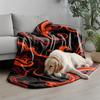 Swirling Color Blanket Microfiber Flannel Cover Blanket Bedroom Living Room Sofa Soft And Comfortable Home Decoration