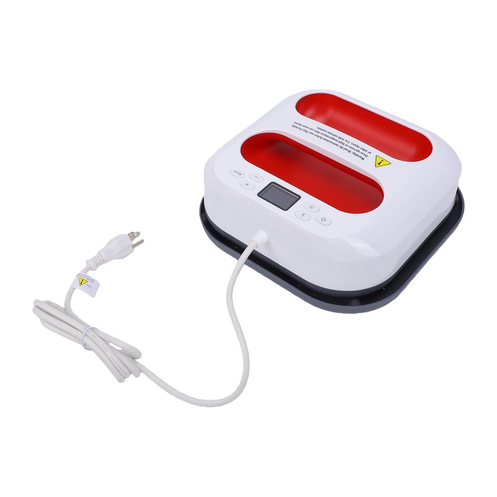 Heat Press 9x9 Inch Automatic Press Fast Uniform Heating Handheld Heat Transfer Machine for Craft Clothing