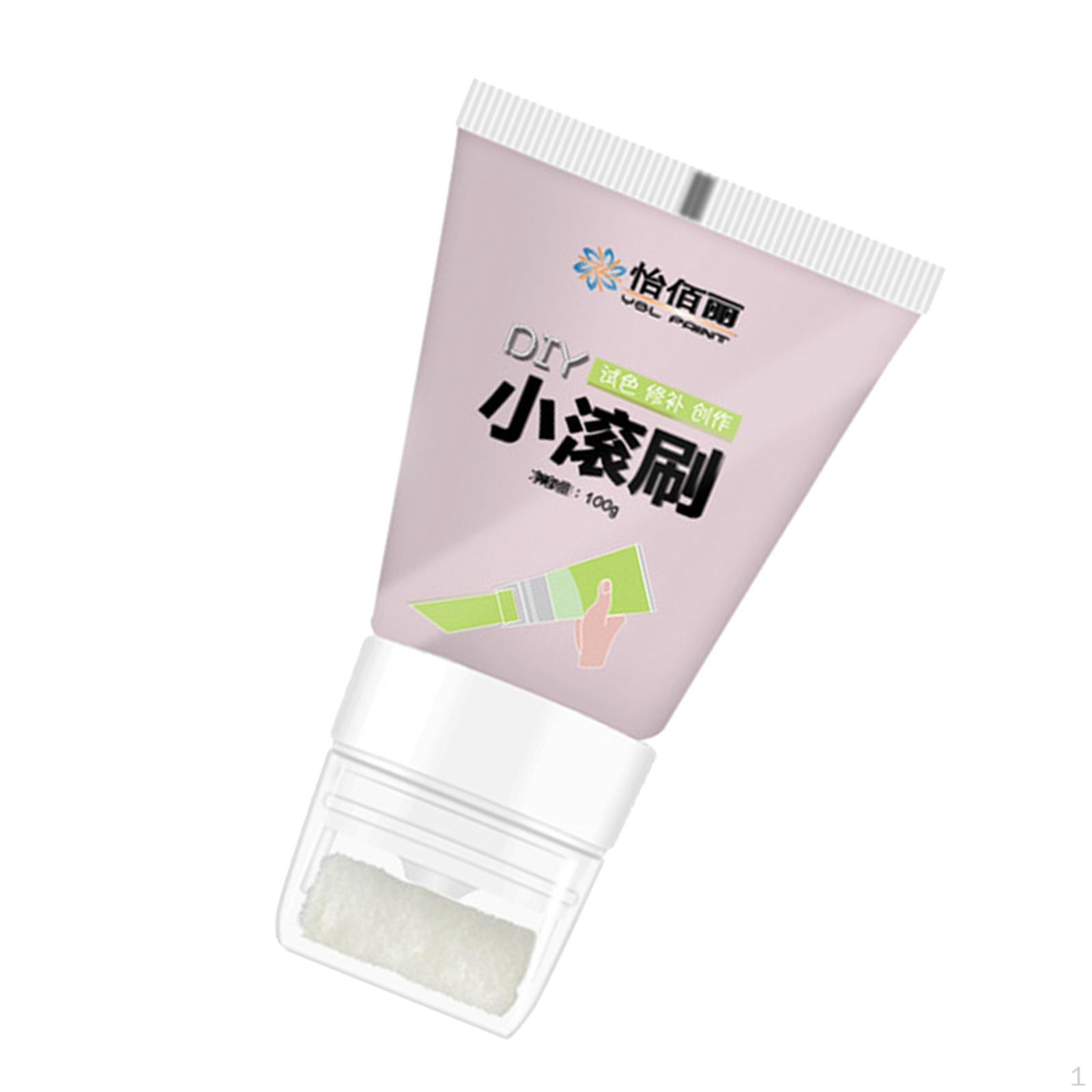 

100 G Drywall Roller Accessories Remover Brush Cleaning Agent for Repair Bathroom Kitchen Pink