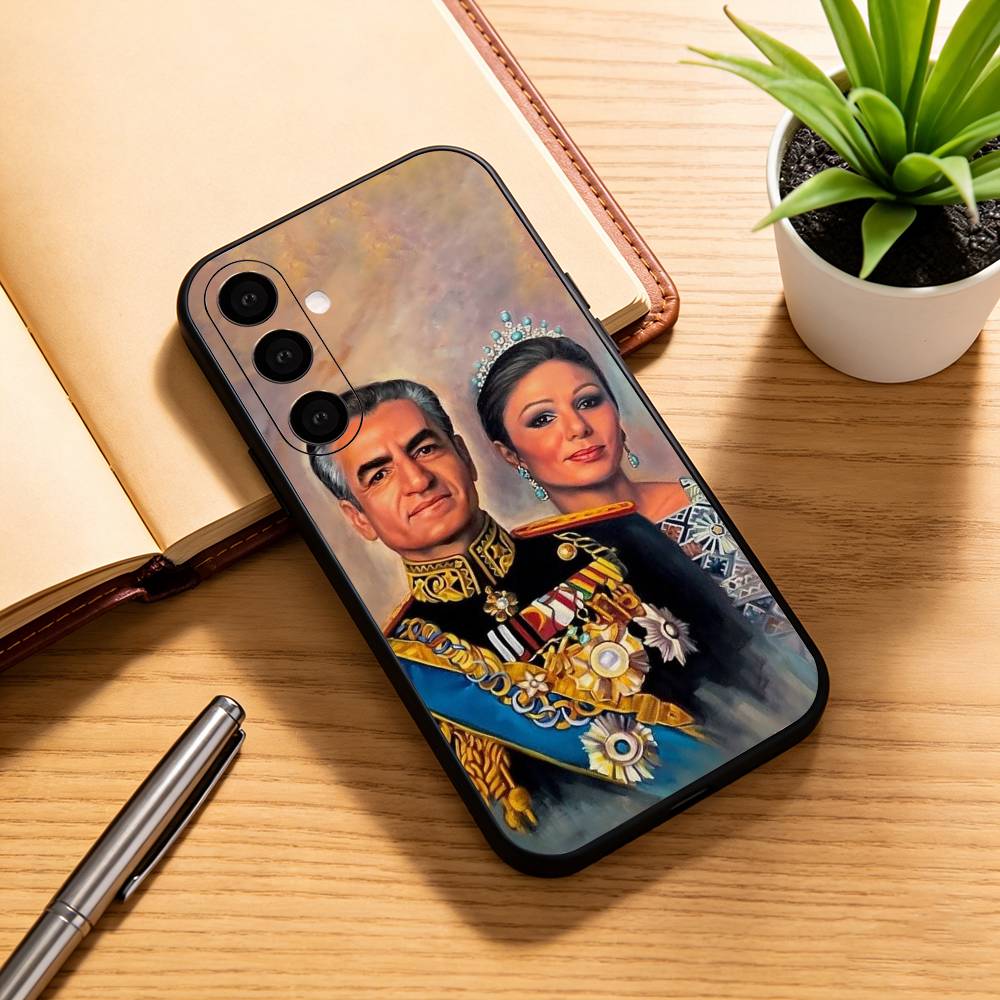 Mohammad R-Reza Pahlavi-I Phone Case For Samsung Galaxy A73,A72,A71,A70,A53,A52,A51,Others Soft Black Cover