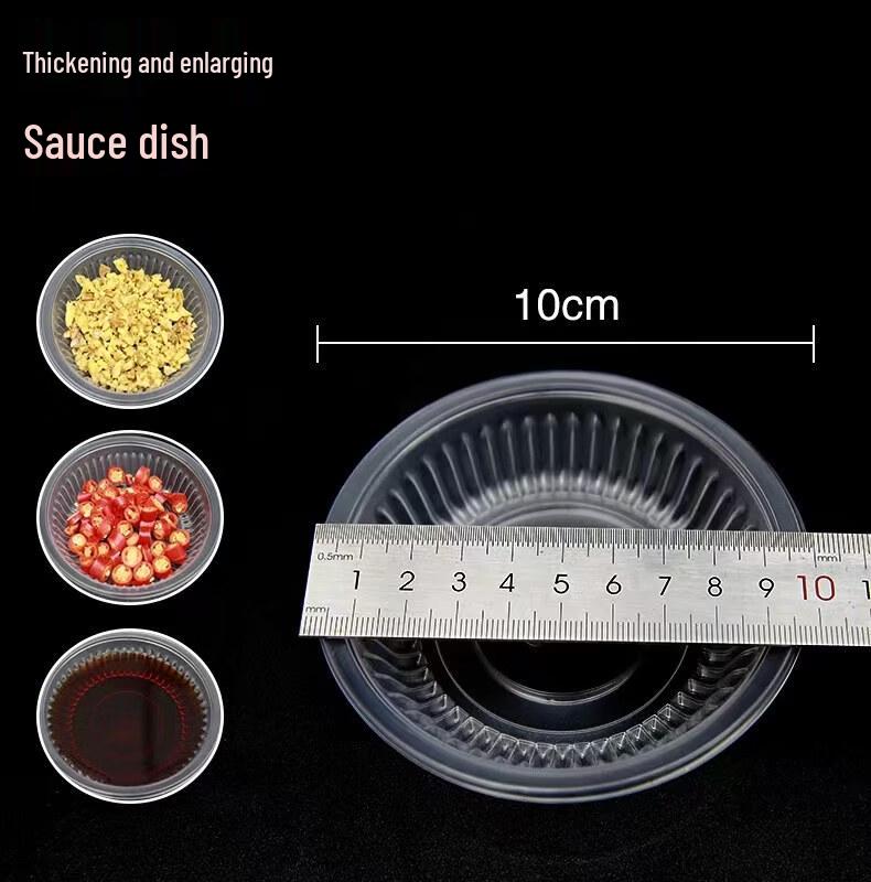Disposable Plastic Dipping Sauce Dishes