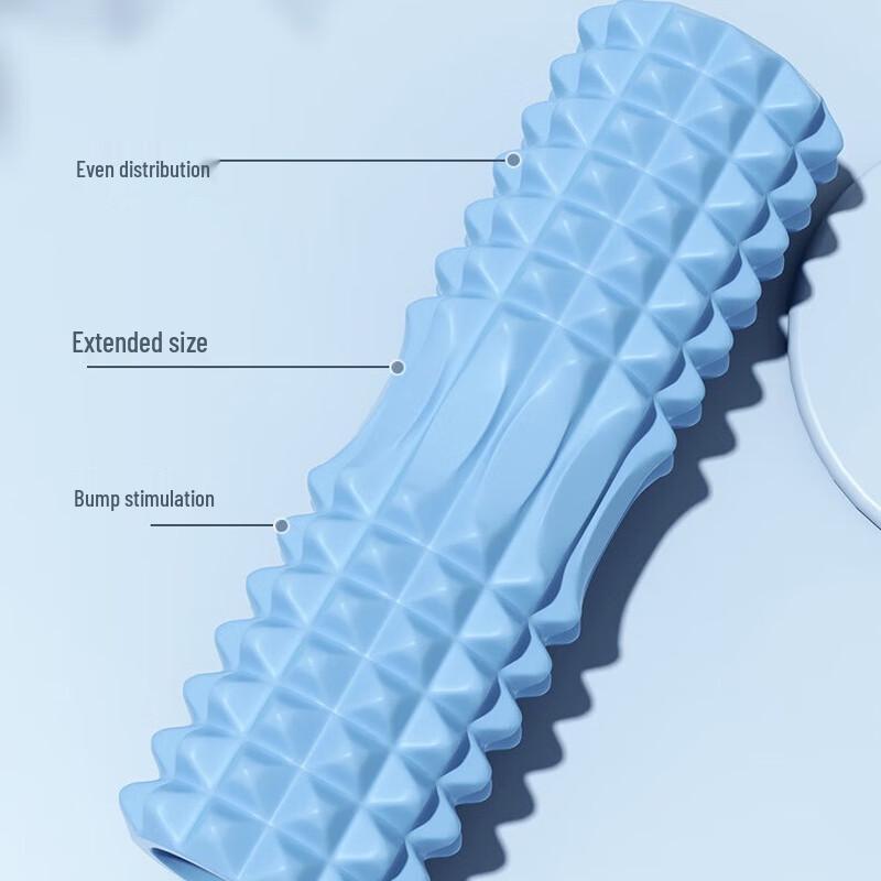 Longchan Foam Roller & Spiky Massage Stick Set