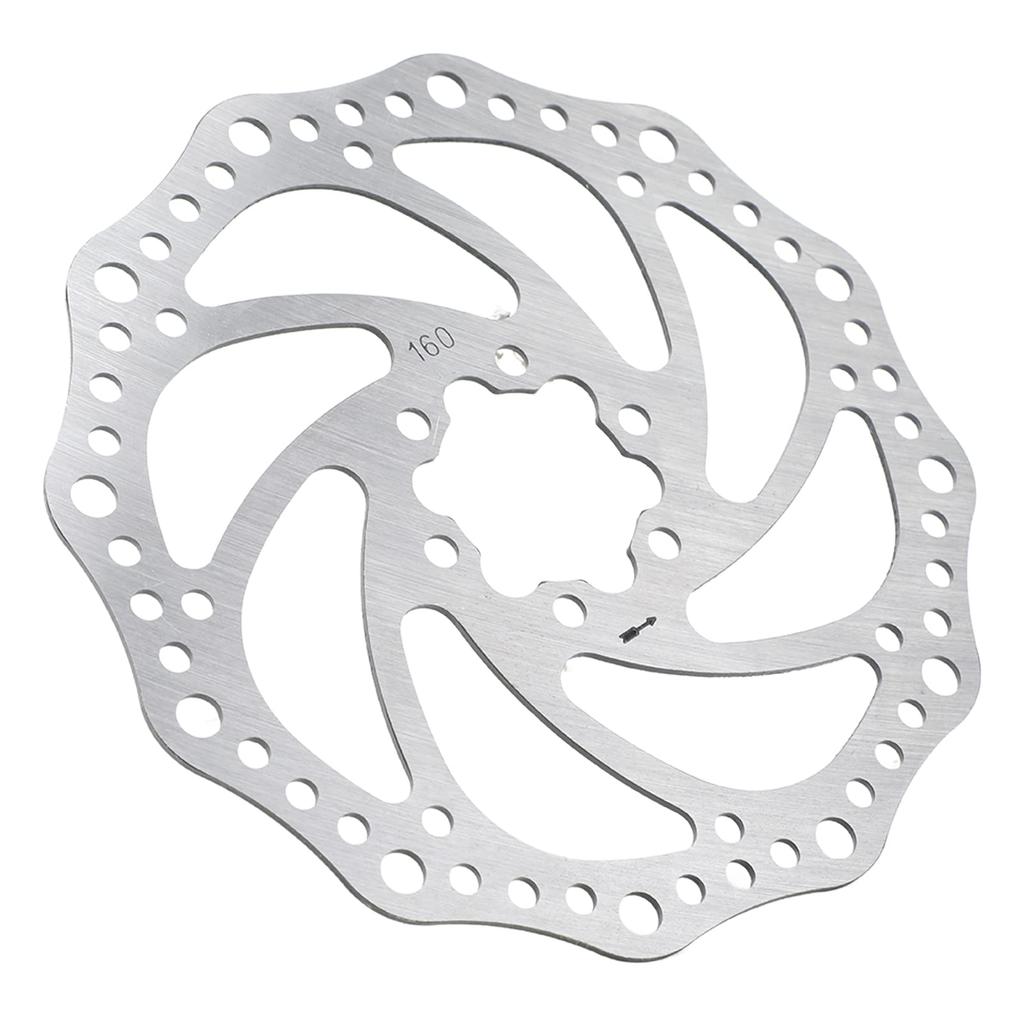 Disc Frână Bicicletă 160mm, Disc Mecanic din Oțel Inoxidabil 160mm