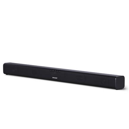 Sharp | HT-SB110 2.0 Slim Soundbar | Black | No | Bluetooth | HDMI, Optical, Bluetooth | 90W | Wireless Connection