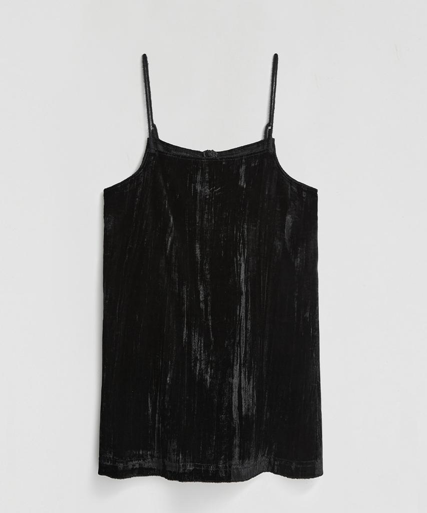 LMOOD WOMEN Belle Velvet Camisole Black