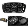Oil Pressure Gauge Volts Gauge Speedometer 5 In 1 Kit trument Panel Complete Meter trument Panel Complete Accessories