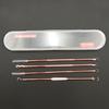 4 Pcs Acne Blackhead Removal  Stainless Pimple Spot Comedone Extractor Beauty Face Clean Care Tools Facial Pore Cleanser