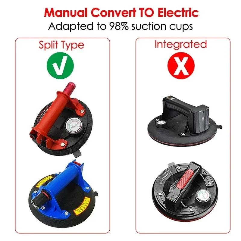 1200/900mAh Core Intelligent Electric Pump Digital Display Charging TypeC Interface Auto Pressure Pump Core To Electric Split