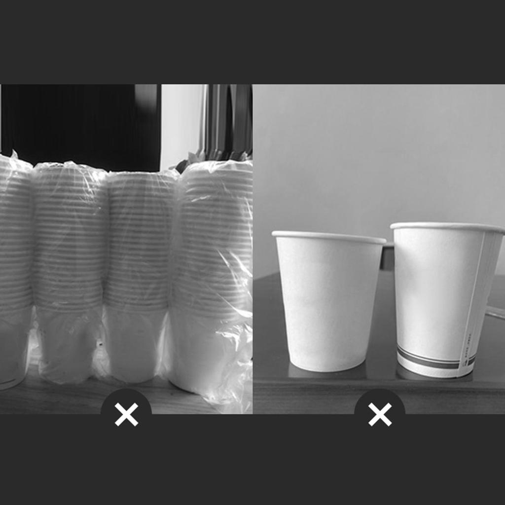 360 Rotation Paper Coffee Cup Organizer 4 Compartment Multiuse Drinks Tea Cup