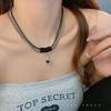 Love Heart Rivet Punk Choker Necklace - Y2K Subculture Clavicle Chain