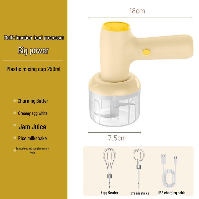 LISM Electric Food Processor & Egg Beater