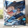 Anime D-Dragon Ball Game Cartoon Flannel Blanket,Ultra Soft Warm Plush Throw for Home Bedroom Bed Sofa Cover Office Camping