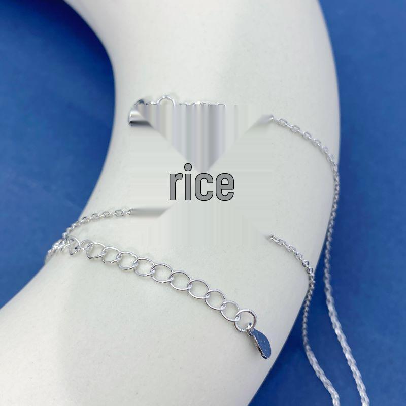 Exquisite S925 Silver Eight-Pointed Star Necklace - Fashionable, Luxurious, and Versatile Design for Women