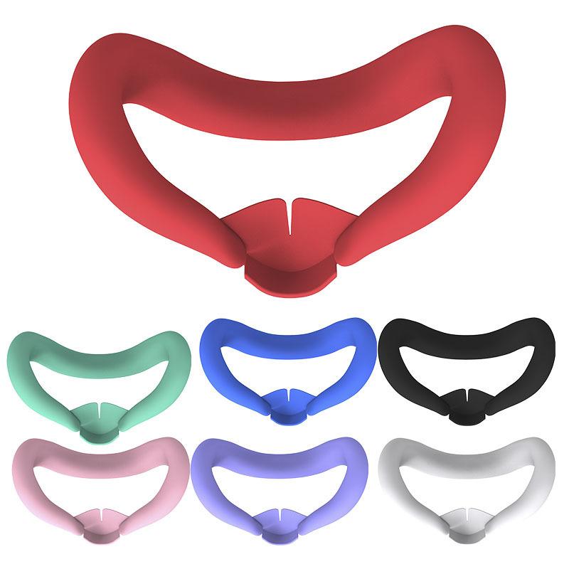 Face Cushion Pad for Meta Quest 3 Silicone Face Cover Anti-Leakage Sweatproof