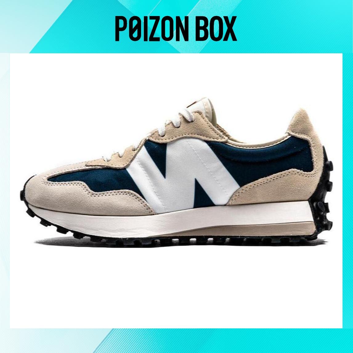 

New Balance 327 Beige Navy Burnt Orange