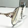 Used SEIKO AMENITY Seiko Eyeglasses Frame Glasses SA-3224 BG 5615-140 Grayish Natural Stone Jewel Glasses Ladies Vintage