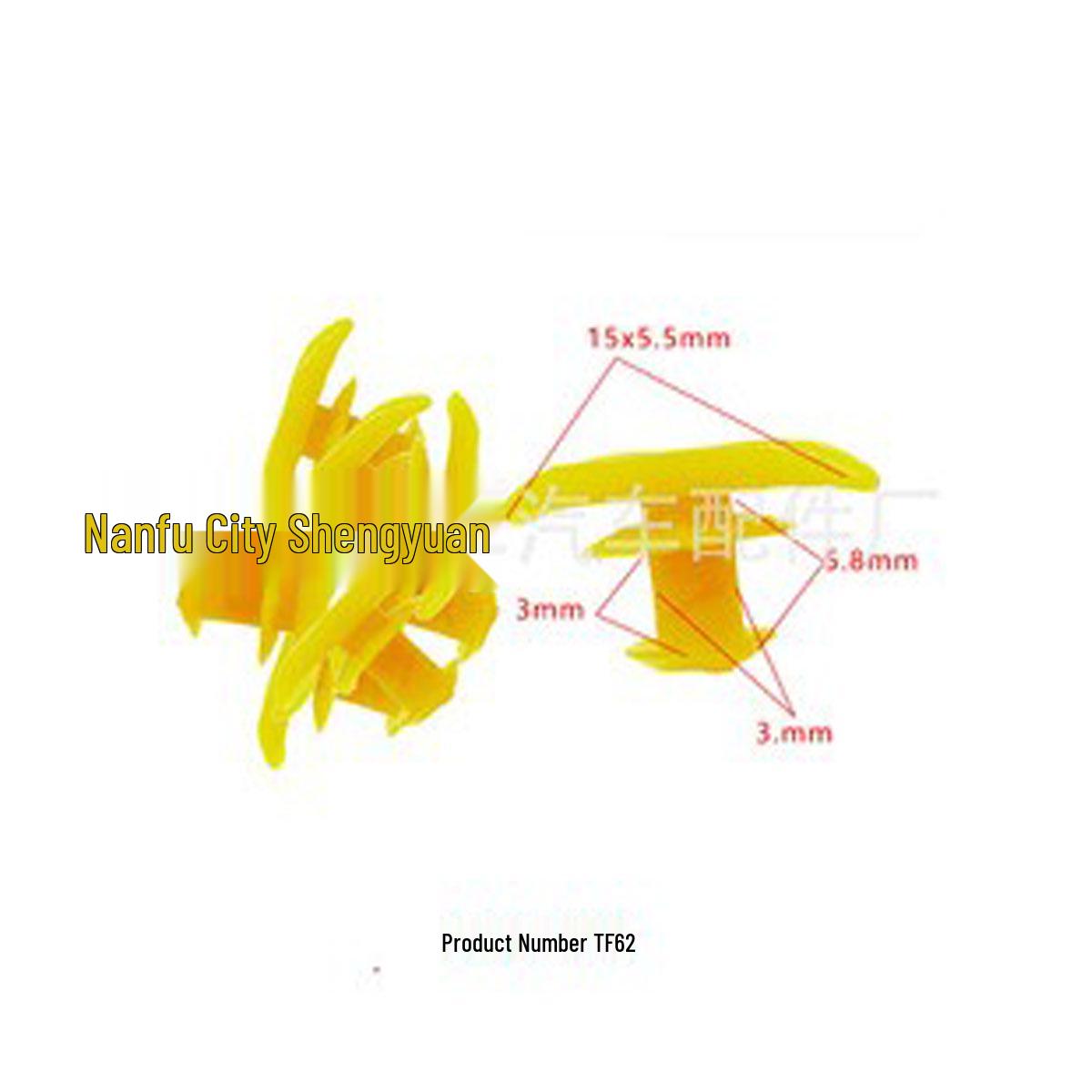 

Hyundai Car Window Seal & Trim Rubber Fixing Clip Set 10000mm