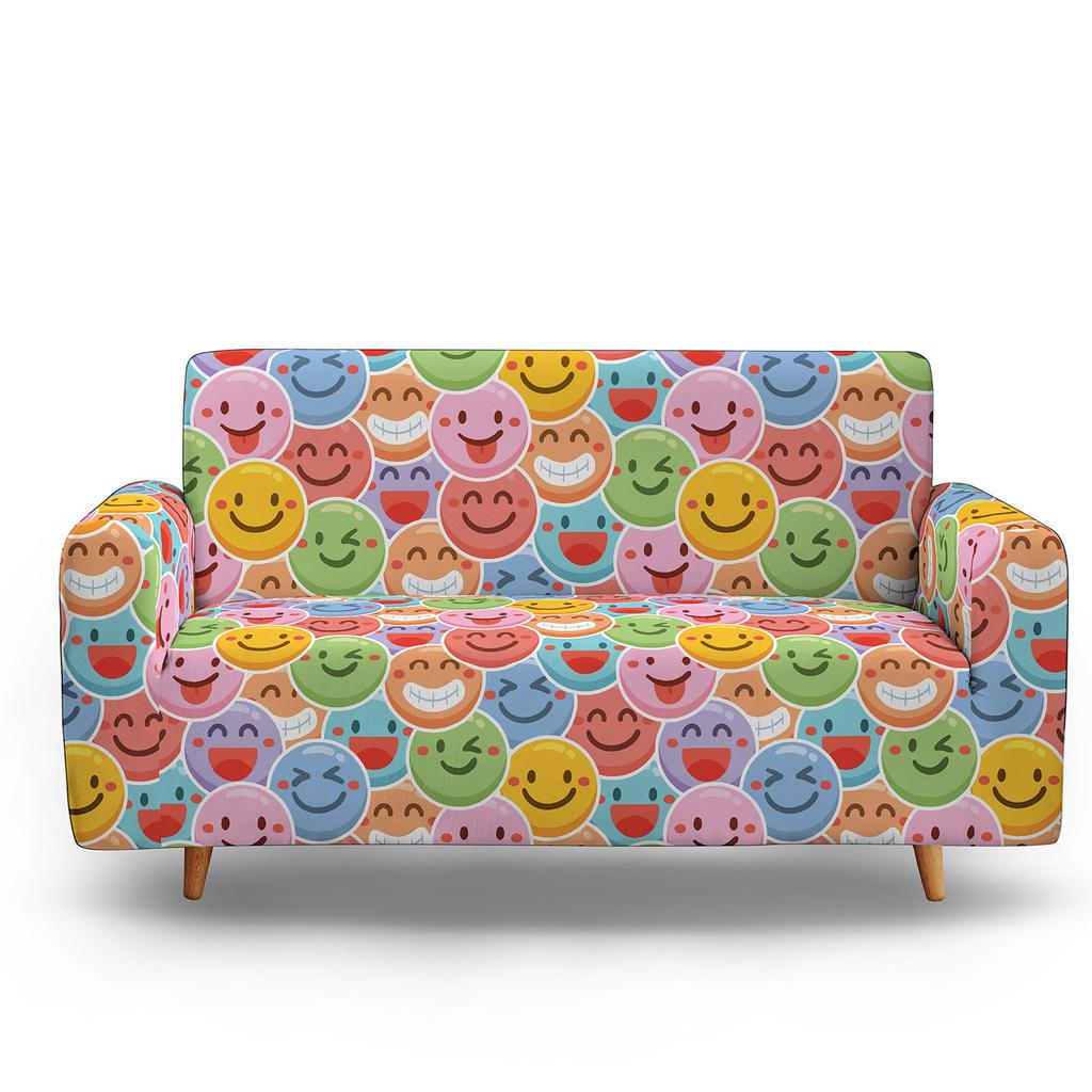 Elastic All-Inclusive Sofa Cover, Expression Bag, Multi-Person Combination Sofa Cover, Lazy Sofa Cover