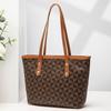 Large Capacity Women's Retro Mommy Bag Handbag Printed Shoulder Bag