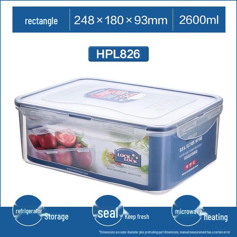 LOCK&LOCK Sealed Plastic Food Storage Container